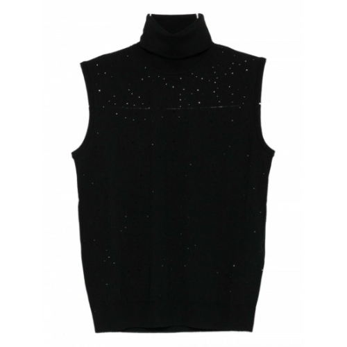 아르마니 엠포리오 아르마니 라프리마 여성 탑 블랙 EW002686 AF19176FC005 /11