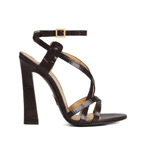 디스퀘어드2 트윈 크로스오버 힐 샌들 HSW027113880001 T_이미지