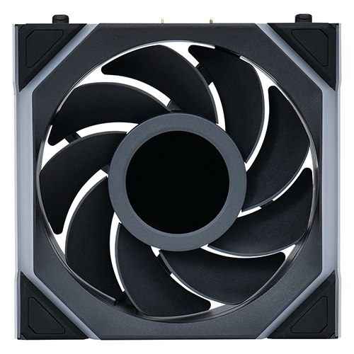 리안리 UNI FAN SL Wireless LCD 120 리버스 (블랙)_이미지