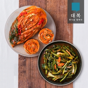  대복 포기김치5kg+열무김치3kg [1개]