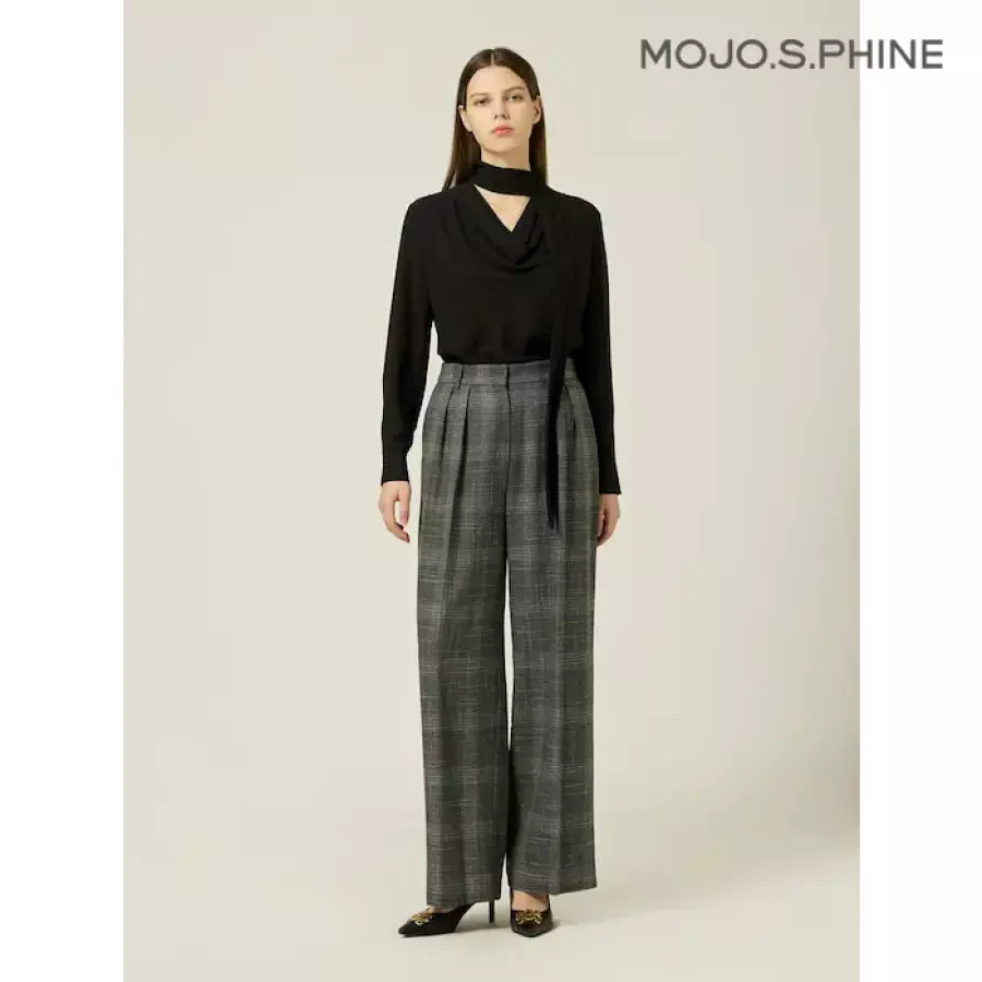 모조에스핀 MOJO 와이드핏 턱 팬츠 MG_J243MSA105 50677_J243MSA105_MG