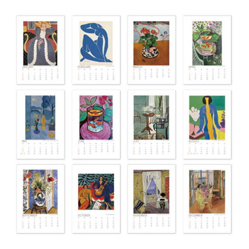 에이블밤부 2023 명화 캘린더 달력 앙리 마티스