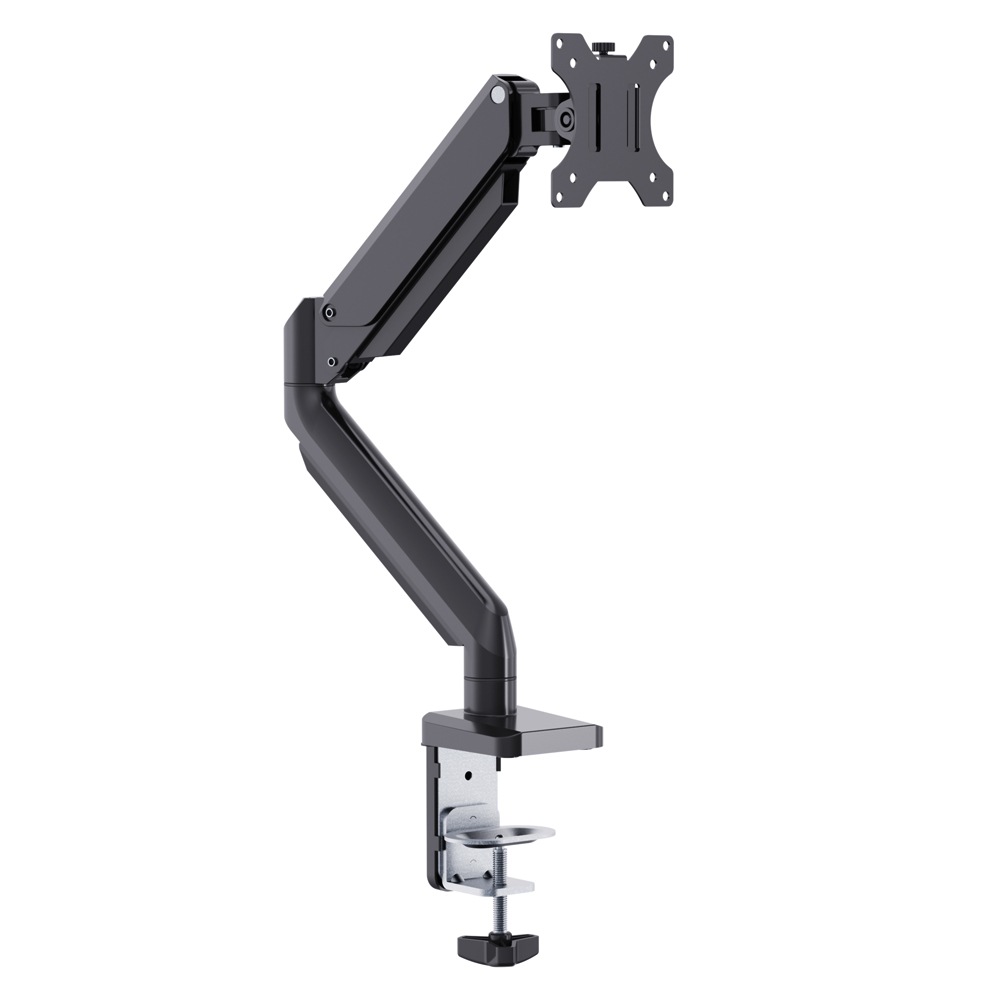 DEXTOP 고중량 싱글 매트블랙 가스스프링 모니터암 MG32S