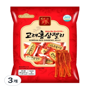 일광제과 고려홍삼젤리 280g 3개_이미지