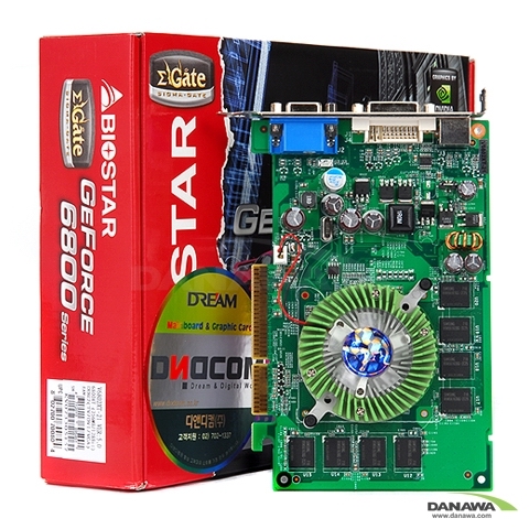 디앤디컴 지포스 6800XT 256MB AGP_이미지