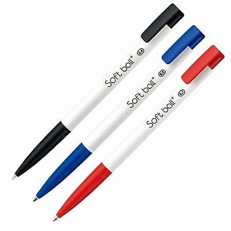 모나미 소프트볼 플러스 볼펜 0.7mm (24개)_이미지