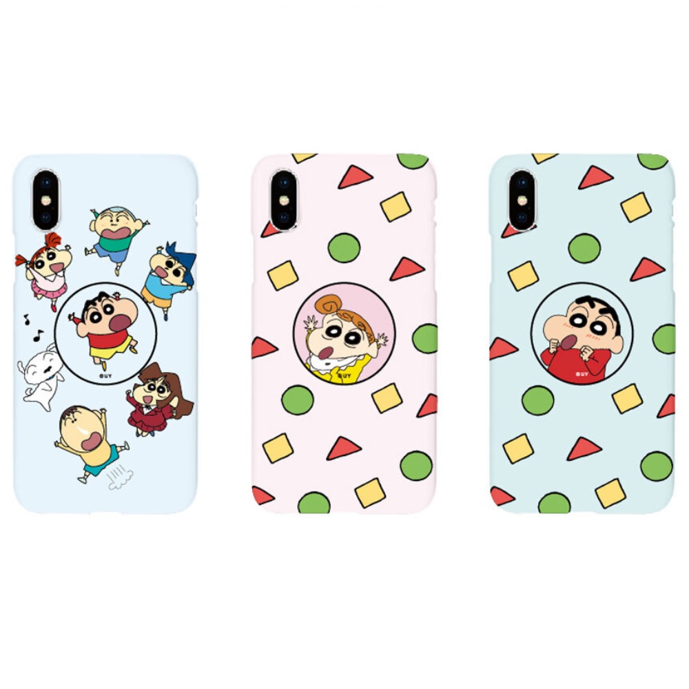 베켄 베락스 아이폰14 짱구는못말려 스마트톡 하드케이스_이미지