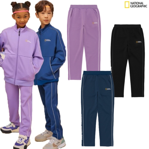 내셔널지오그래픽키즈 에센셜 트레이닝 팬츠 (K221UPT210)_이미지