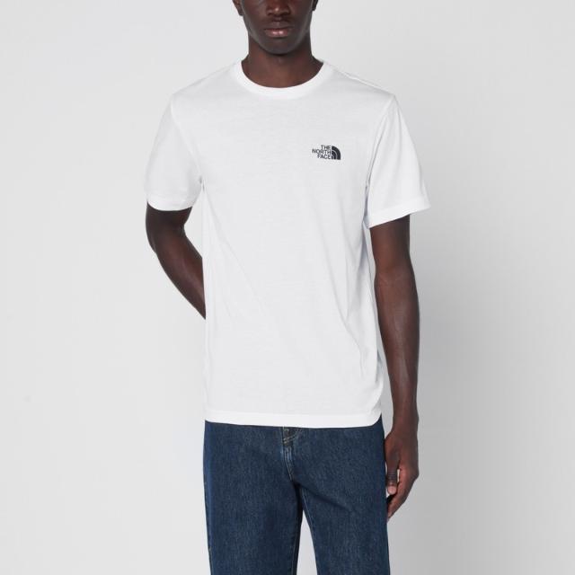 �뽺���̽� �� White Simple Dome t shirt NF0A87NGCO/XL NORTH-FN41 323-L White ����