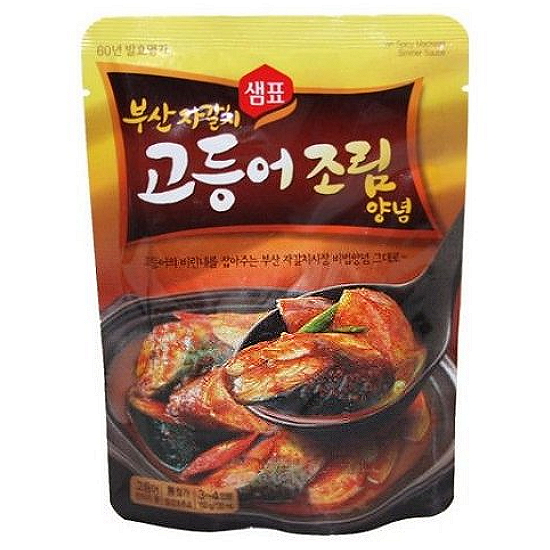 샘표식품 부산자갈치 고등어조림양념 150g (4개)_이미지