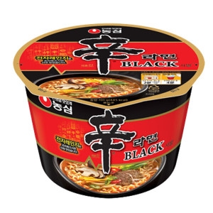 농심 신라면 블랙 사발 101g (8개)_이미지