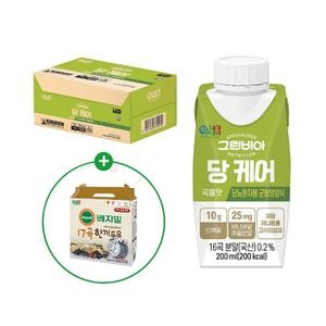 정식품 그린비아 당케어 곡물맛 당뇨환자용 균형영양식 200ml (18개)_이미지