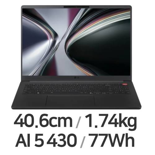 LG전자 그램북 16U55U-GS5HK (SSD 512GB)_이미지