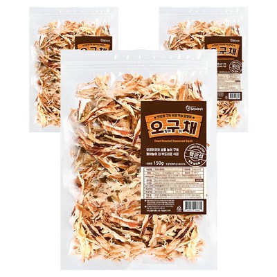 해야미 맥반석 오구채 150g 3개_이미지