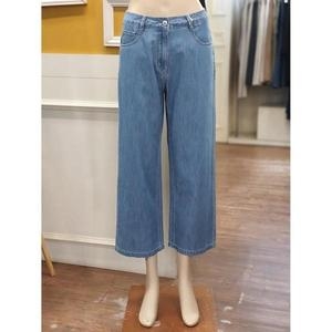 BCBG 세이브존01 세미 와이드핏 여름 면 바지 B5B4P355 S35336026