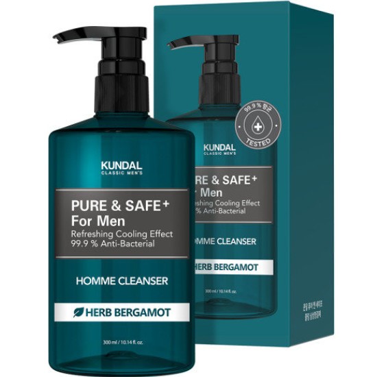 쿤달 퓨어 앤 세이프 쿨링 남성청결제 300ml (4개)_이미지