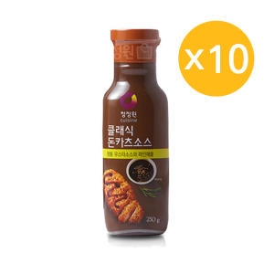 청정원 클래식 돈카츠 소스 250g (10개)_이미지