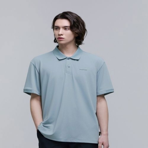 내셔널지오그래픽 N252MPL810 웰라카 냉감 베이직핏 피케 카라티 G/MINT_이미지