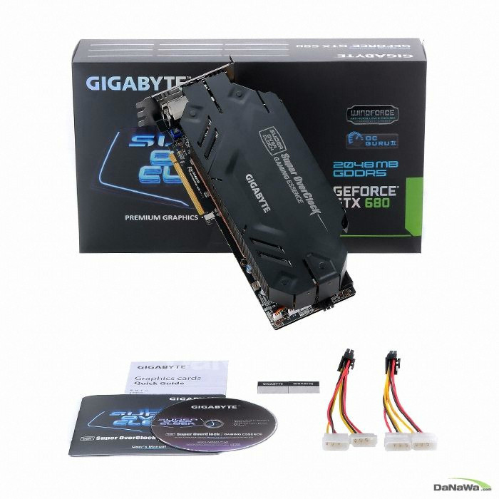 GIGABYTE ������ GTX680 SOC D5 2GB WINDFORCE 5X