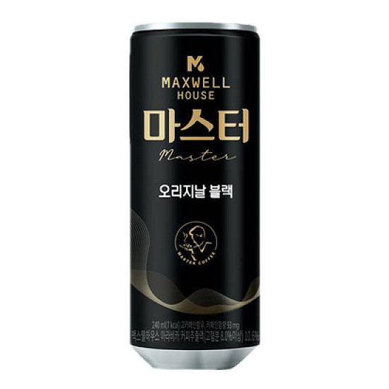 동서식품 맥스웰하우스 마스터 오리지날 블랙 240ml (5개)_이미지