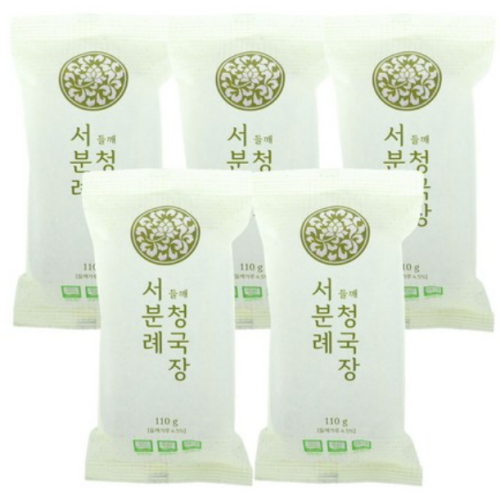 서일농원 서분례 명인 청국장 들깨 110g (5개)_이미지