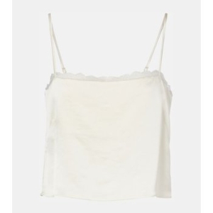 영흥 샤틴 리셋 Barb 크롭 레이스 캐미솔 P01069333