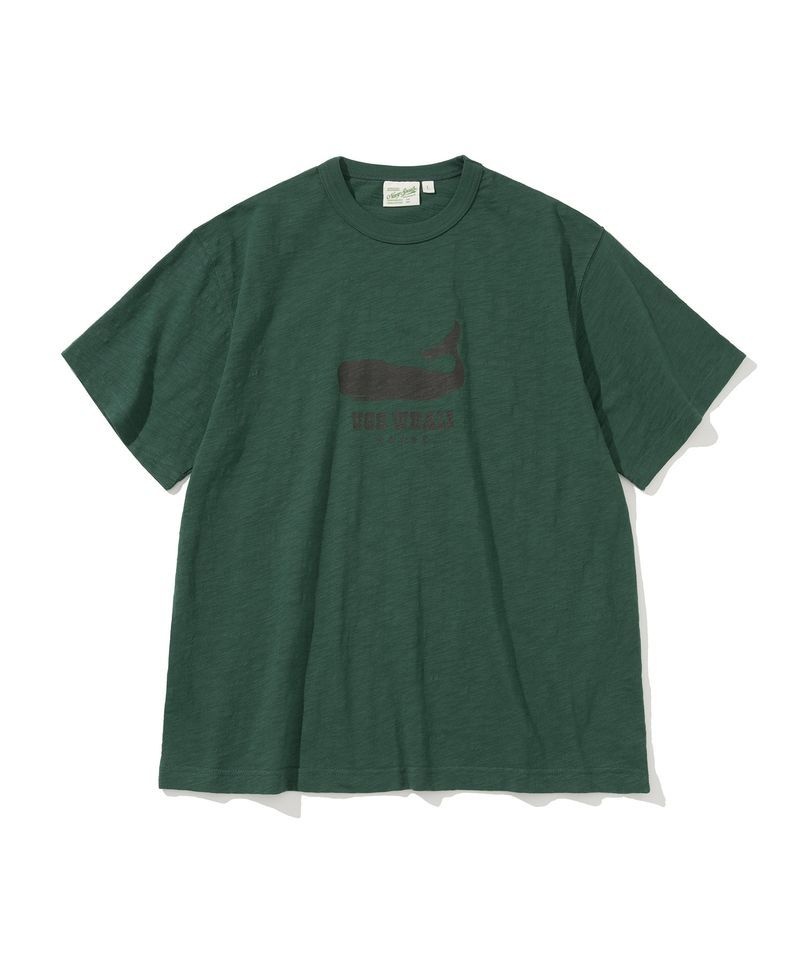 ltgt UNIFORM BRIDGE uss whale slub ss tee green UB2534TS316MGN 304209