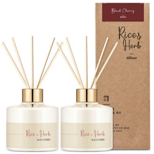 살림백서 라이스 앤 허브 디퓨저 200ml (2개)