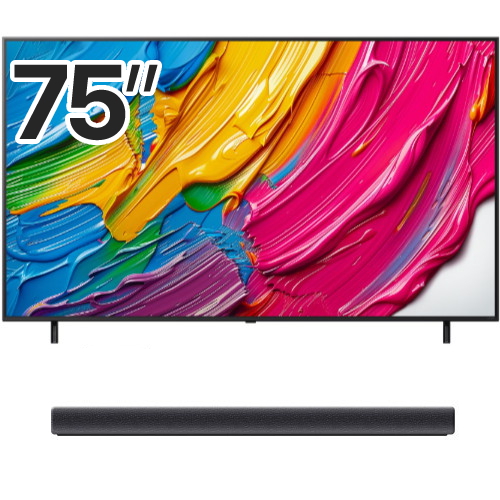 LG전자 QNED AI 75QNED80AKA (스탠드+사운드바, S20A)_이미지