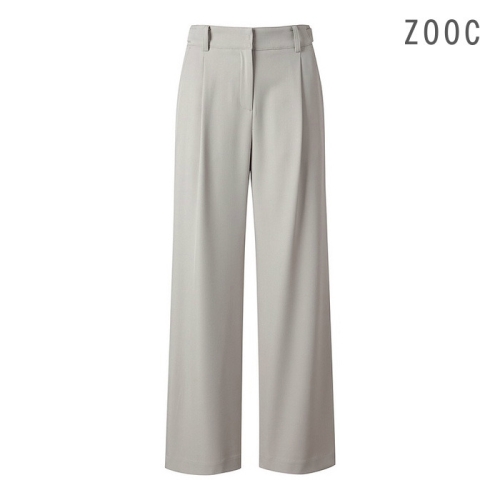ZOOC 비죠 포인트 시그니쳐 원턱 팬츠 LE_V251MSA906_이미지