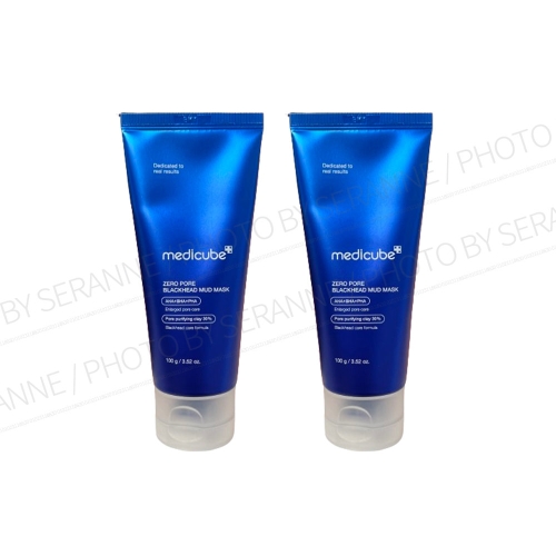 에이프릴스킨 메디큐브 제로 모공 블랙헤드 머드팩 100g (2개)_이미지