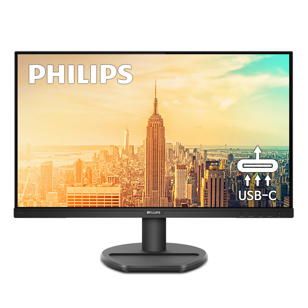필립스 276S QHD USB-C 75 시력보호 무결점_이미지