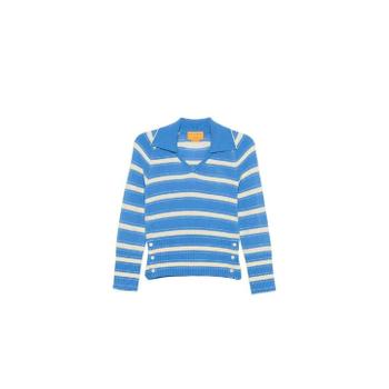 EnC 그란데비타 해외 GUEST IN RESID E 여성 PORT CASHMERE POLO 셔츠 W40510AMSAICO_이미지