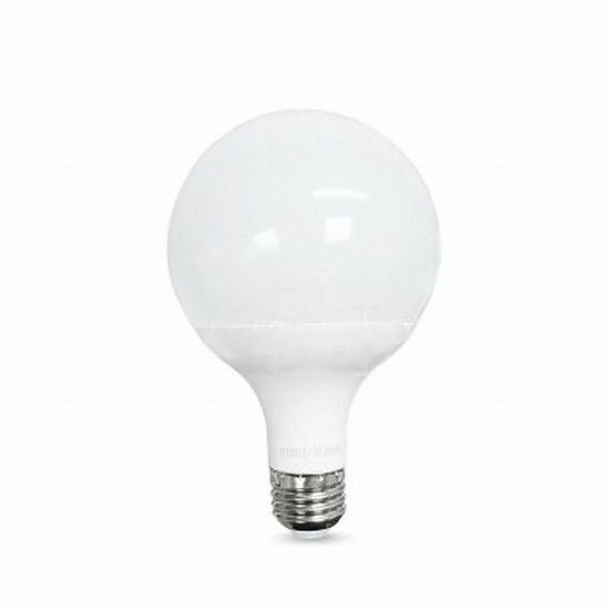 금호전기 번개표 LED 롱타입 볼전구 전구색 12W (4개)