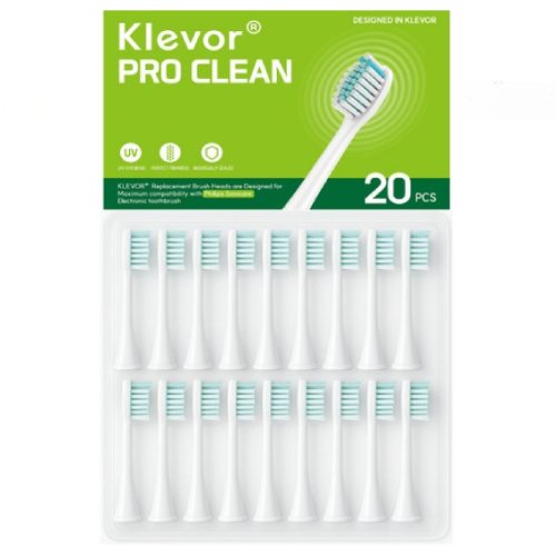 KLEVO 프로클린 필립스 소닉케어 호환 리필모 (20개)_이미지