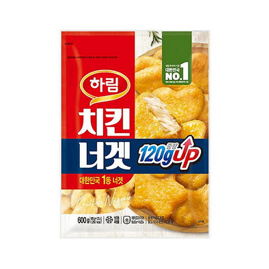 하림 치킨너겟 600g (1개)