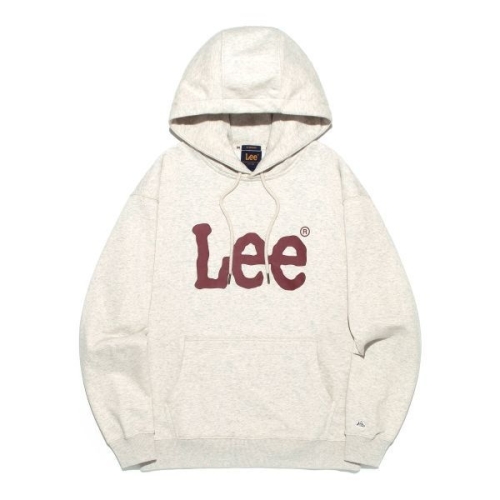 LEE ltgt 빅 트위치 로고 후드 티셔츠 오트밀 LE2503HD01OT 179473