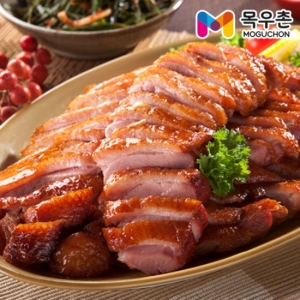 목우촌 허브갈릭 훈제오리 슬라이스 골라담기_이미지