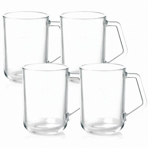삼광글라스 글라스락 ㅤ이지그립머그 350ml (4개)_이미지