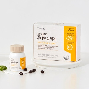  에치와이 한국야쿠르트 브이푸드 루테인 눈케어 500mg 30캡슐 2개