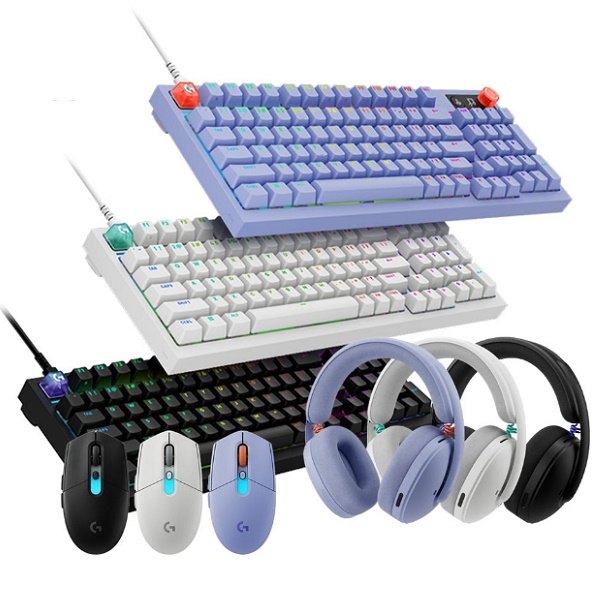 로지텍 G304 X SUPERLIGHT + G316 X 98 + G325 키보드 마우스 헤드셋 세트_이미지