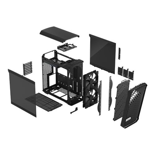 Fractal Design Torrent Compact Black Dark Tint