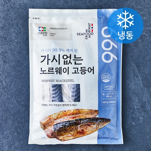 아라찬 가시없는 고등어 냉동 600g (1개)_이미지