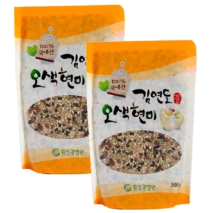 횡성광명원 김연도 오색현미 500g (2개)