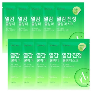듀이트리 AC딥 열감 진정 마스크 (40매)_이미지