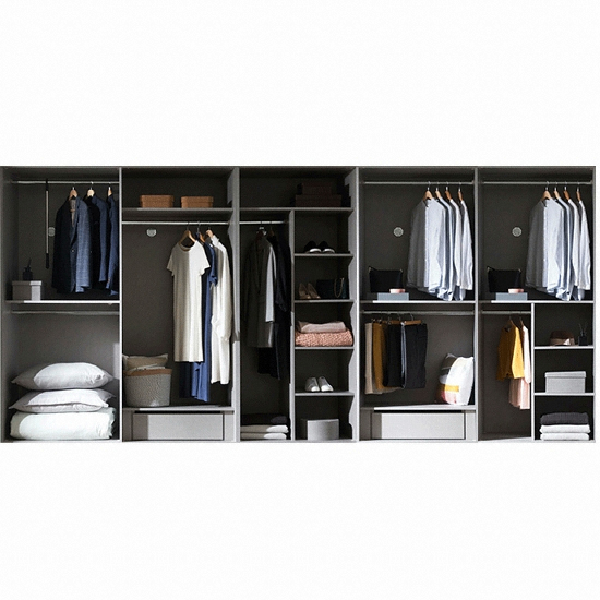 동서가구 유니크 럭셔리 엠보매트 슬라이딩 붙박이장 (330cm)_이미지