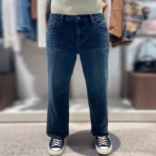 남성 기모 M톤 슬림와이드 데님팬츠_MP4D9183