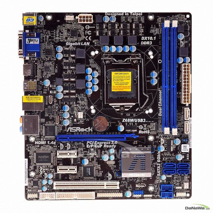 ASRock Z68M/USB3 ��ص���