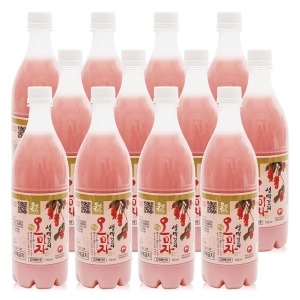 문경주조 문경 오미자 생막걸리 6.5도 750ml (12개)