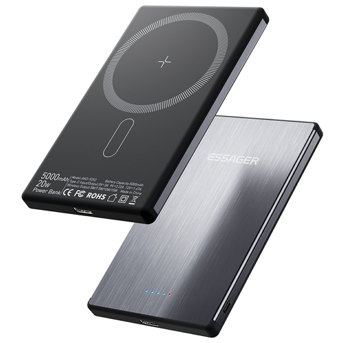 ESSAGER 맥세이프 보조배터리 AKD-YD52 5000mAh_이미지